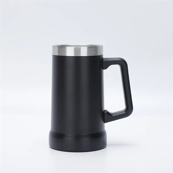 24 oz Stainless Steel Beer Mug With Handle