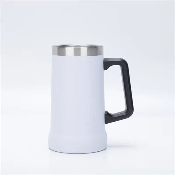 24 oz Stainless Steel Beer Mug With Handle