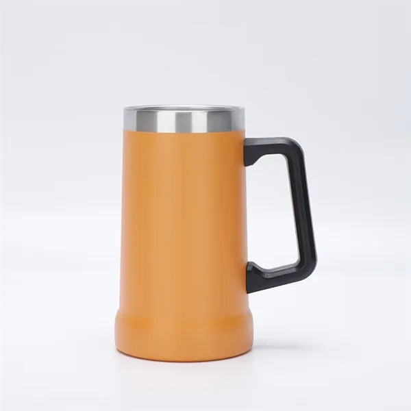 24 oz Stainless Steel Beer Mug With Handle
