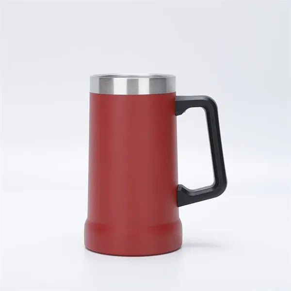 24 oz Stainless Steel Beer Mug With Handle