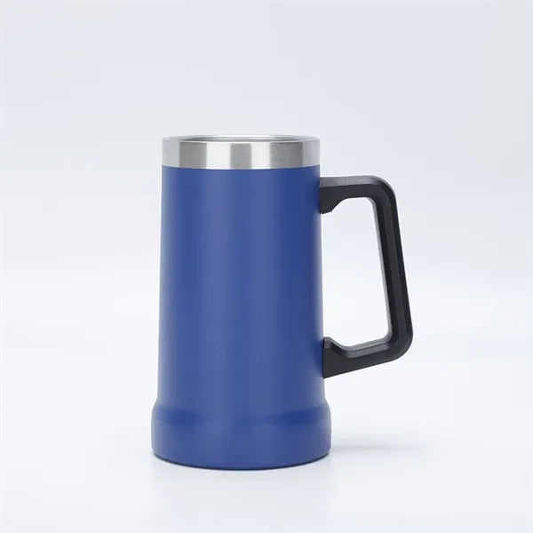 24 oz Stainless Steel Beer Mug With Handle