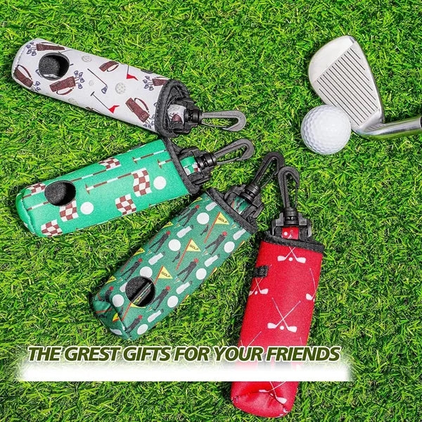 Neoprene golf bags with carabiners