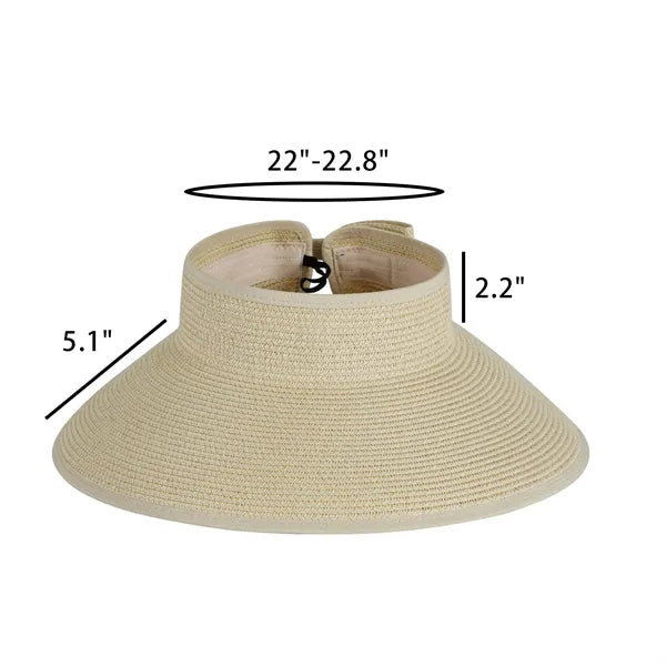 Lightweight Visor Hat for Beach or Garden