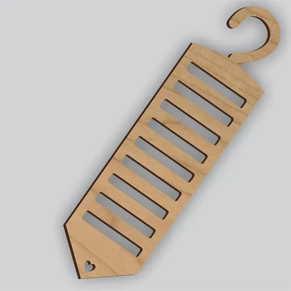 Wooden Ties Belts Scarves Organizer Hanger Necktie Rack