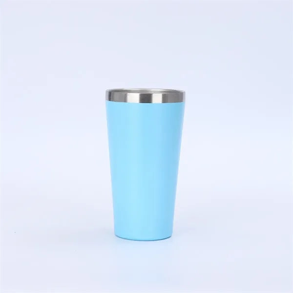 16 oz. Tapered Stainless Steel Insulated Travel Tumbler