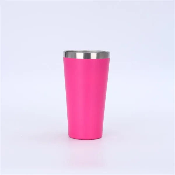 16 oz. Tapered Stainless Steel Insulated Travel Tumbler