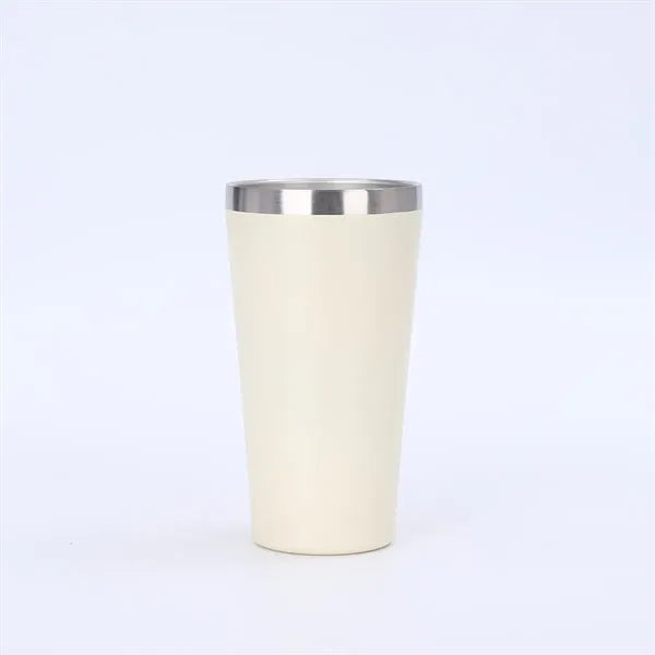 16 oz. Tapered Stainless Steel Insulated Travel Tumbler