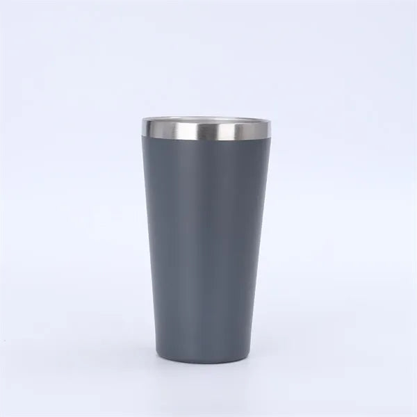 16 oz. Tapered Stainless Steel Insulated Travel Tumbler