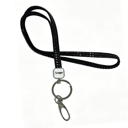 Rhinestone Lanyard with Customized Logo