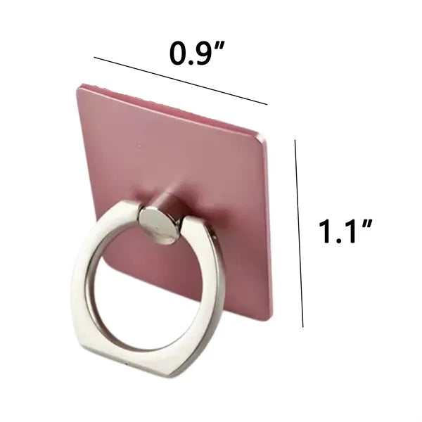 Phone Ring Holder W/ Metal Finger Grip