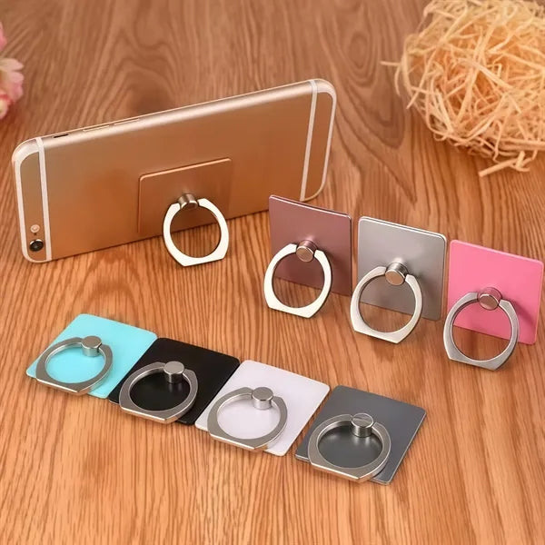 Phone Ring Holder W/ Metal Finger Grip