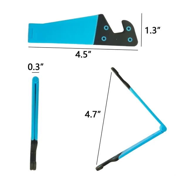 Foldable V-Shape Desktop Stand For Phones And Tablets