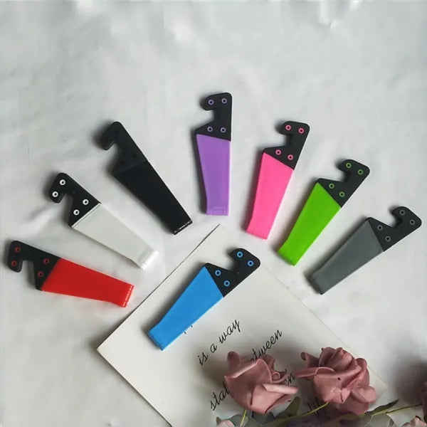 Foldable V-Shape Desktop Stand For Phones And Tablets