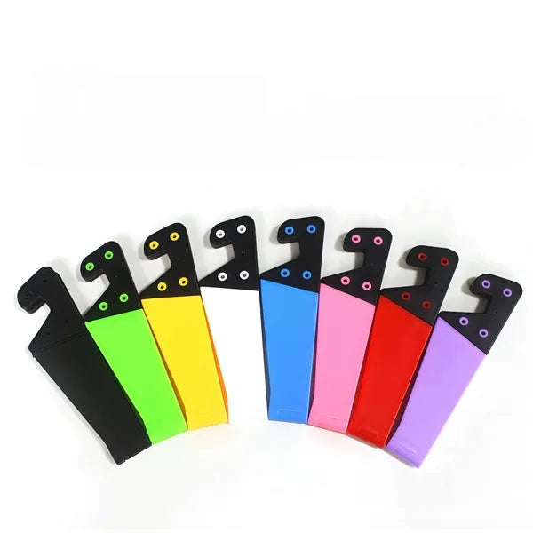 Foldable V-Shape Desktop Stand For Phones And Tablets