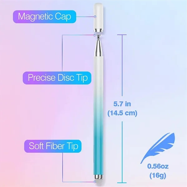 2-in-1 Capacitive Drawing Writing Stylus Pen