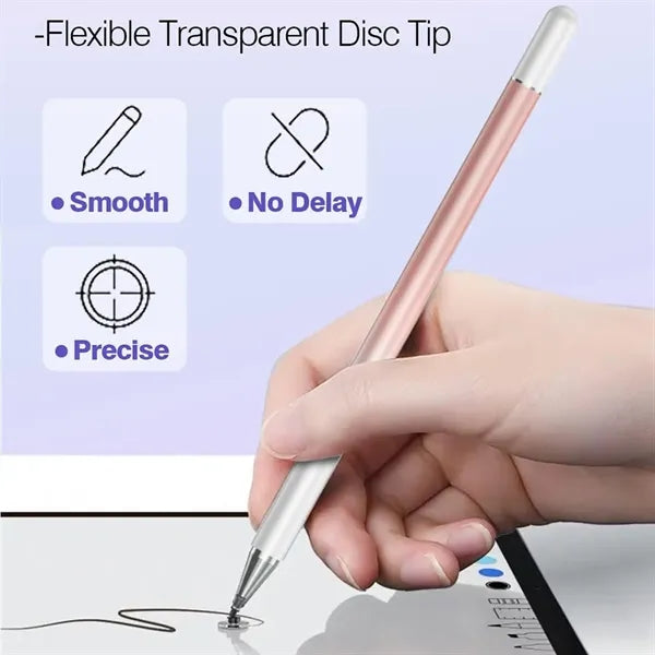 2-in-1 Capacitive Drawing Writing Stylus Pen