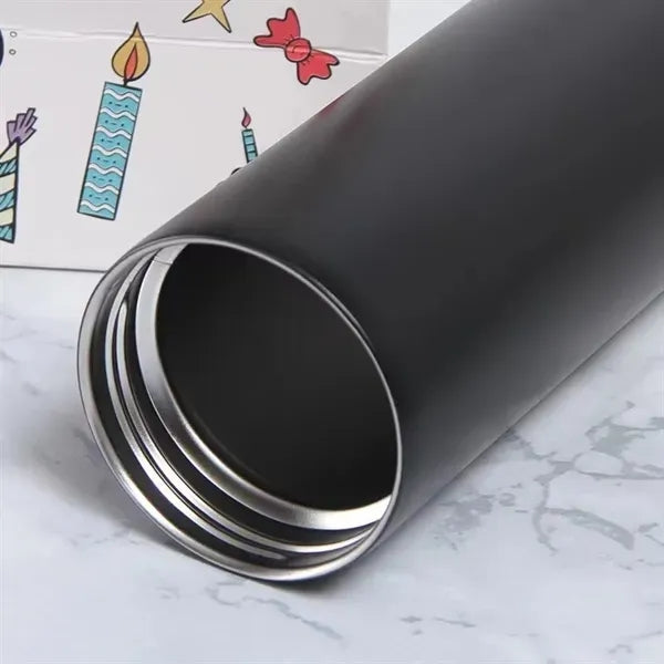 16oz Stainless Steel Water Bottle w/ Handle