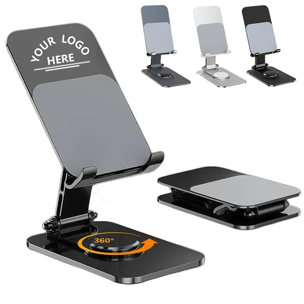 Foldable Rotating Metal Phone Stand
