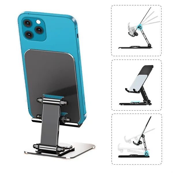 Foldable Rotating Metal Phone Stand