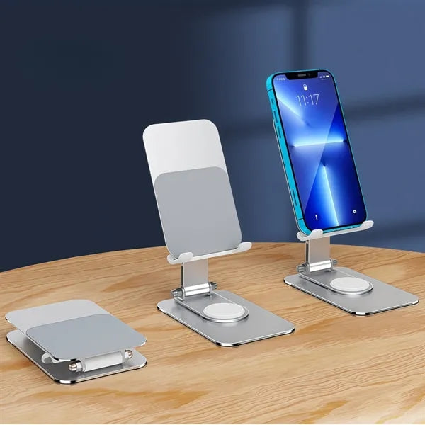 Foldable Rotating Metal Phone Stand