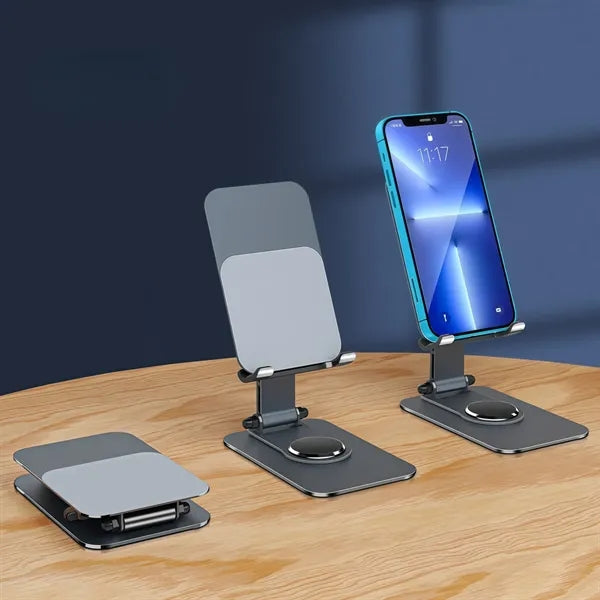 Foldable Rotating Metal Phone Stand