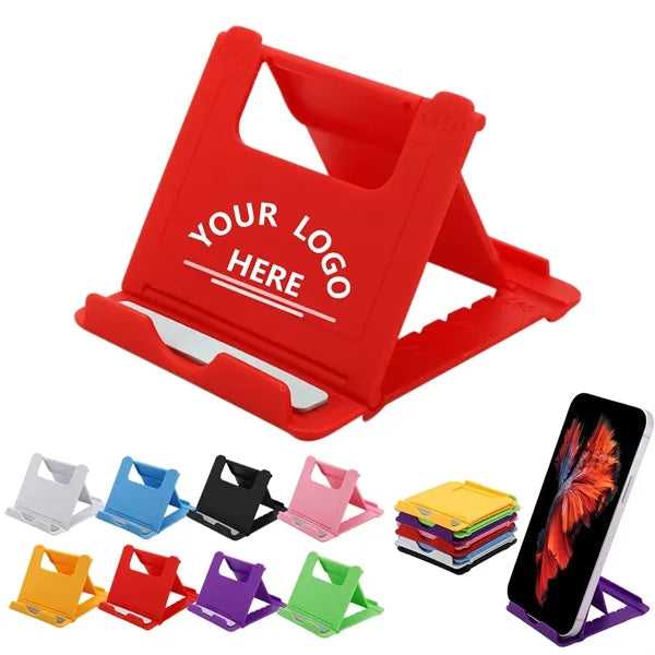 Foldable Desktop Phone Stand W/ Adjustable Dual Axis