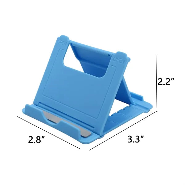Foldable Desktop Phone Stand W/ Adjustable Dual Axis