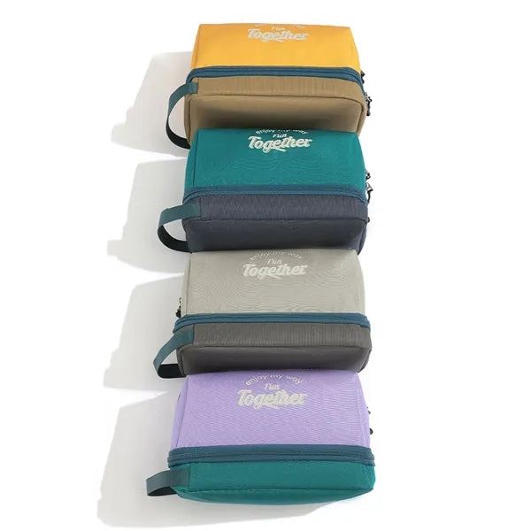 Toiletry Oxford Dry Wet Separation Cosmetic Bag