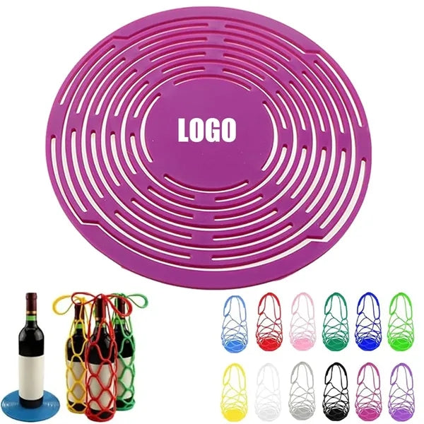 Portable Silicone Wine Bottle Carrier