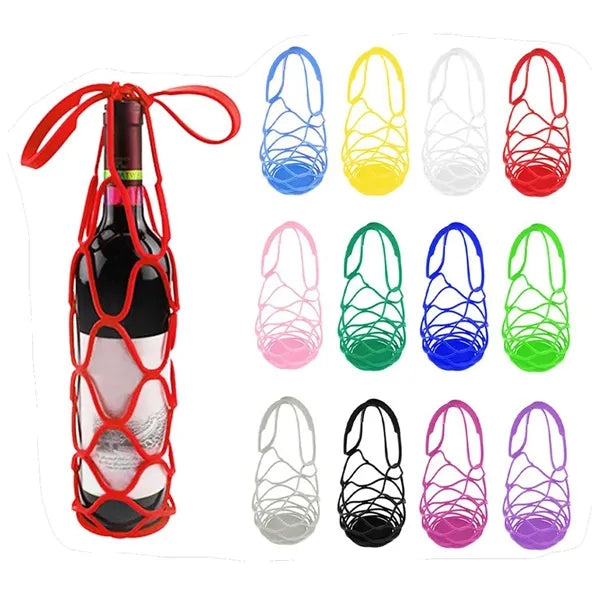 Portable Silicone Wine Bottle Carrier