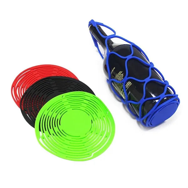 Portable Silicone Wine Bottle Carrier