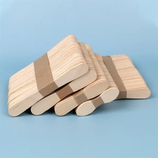 Birch Wood Ice Cream Spoon For Food Service