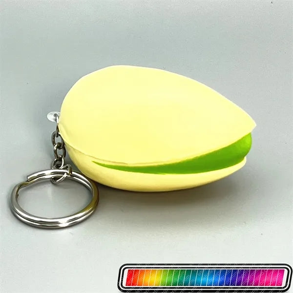 Pistachio Stress Ball Keychain