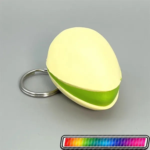 Pistachio Stress Ball Keychain