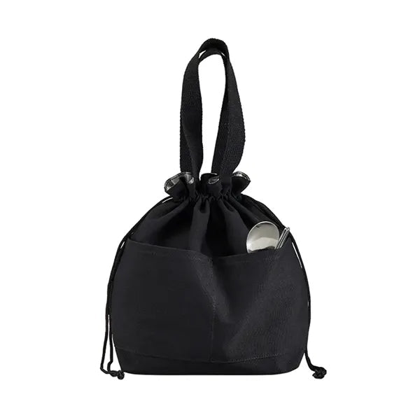 Portable Food Container Carrier Drawstring Lunch Bag