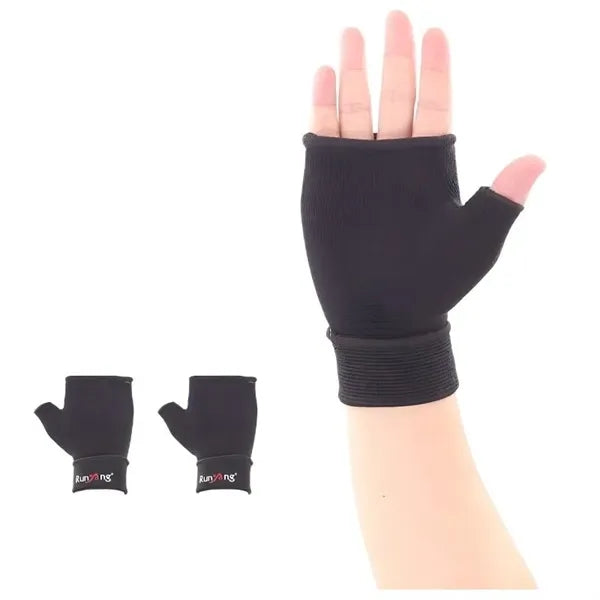 Cross-border outdoor hiking sun protection half-finger glove