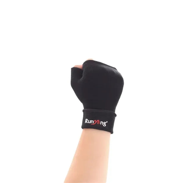 Cross-border outdoor hiking sun protection half-finger glove