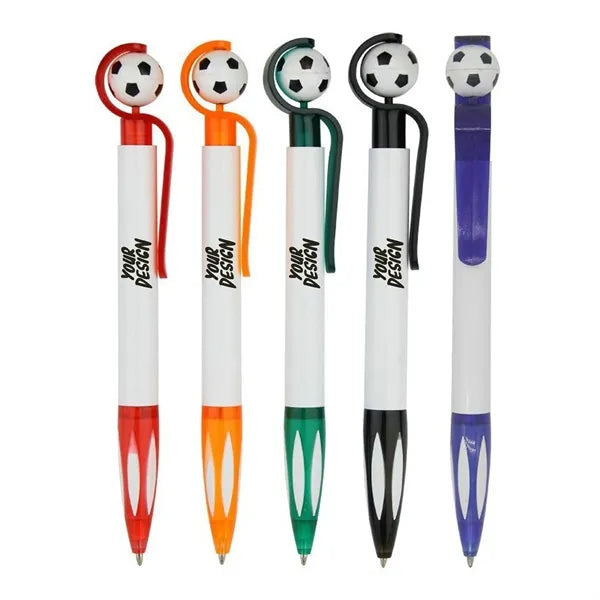 Soccer Ball Top Ballpoint Pens