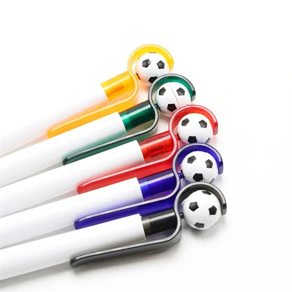 Soccer Ball Top Ballpoint Pens