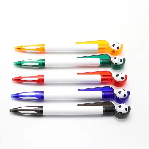 Soccer Ball Top Ballpoint Pens