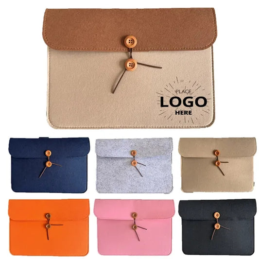 Multi-Color Logo Eco-Friendly Felt Document Envelope