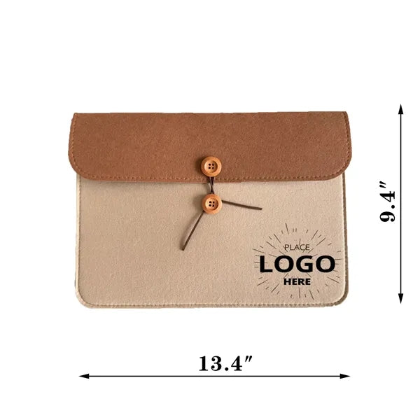 Multi-Color Logo Eco-Friendly Felt Document Envelope