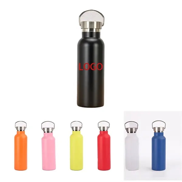 17 Oz Stainless Steel Wide-Mouth Bottle