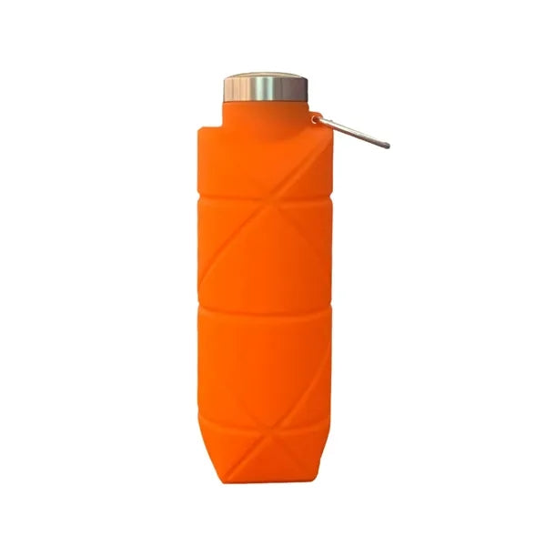 Portable Silicone Diamond Foldable Outdoor Water Bottle