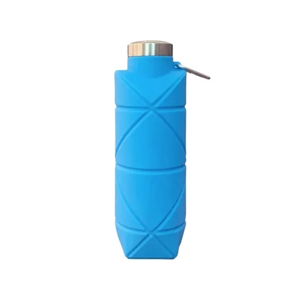 Portable Silicone Diamond Foldable Outdoor Water Bottle