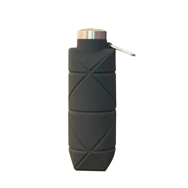 Portable Silicone Diamond Foldable Outdoor Water Bottle