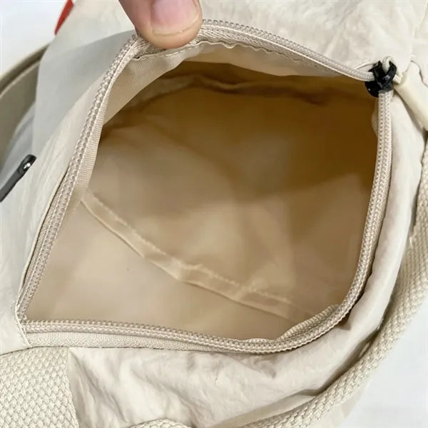 Nylon Commuter Sling Bag with Adjustable Strap