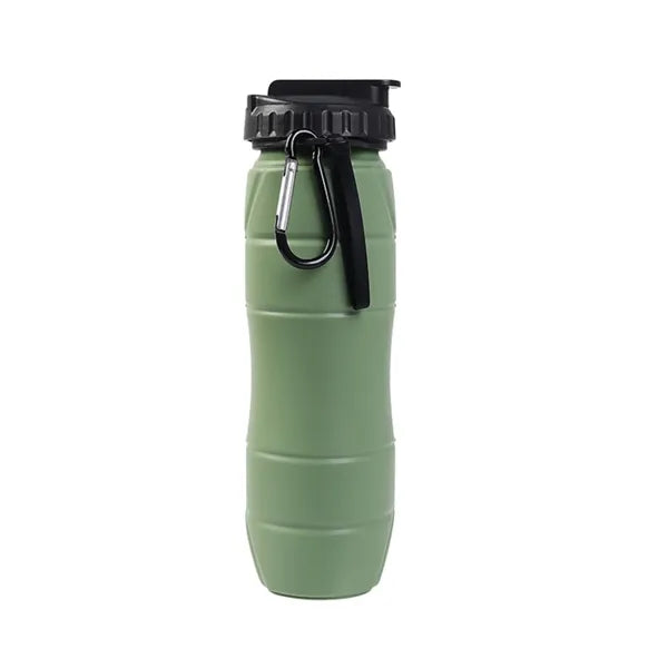 Portable Silicone Foldable Outdoor Travel Water Bottle