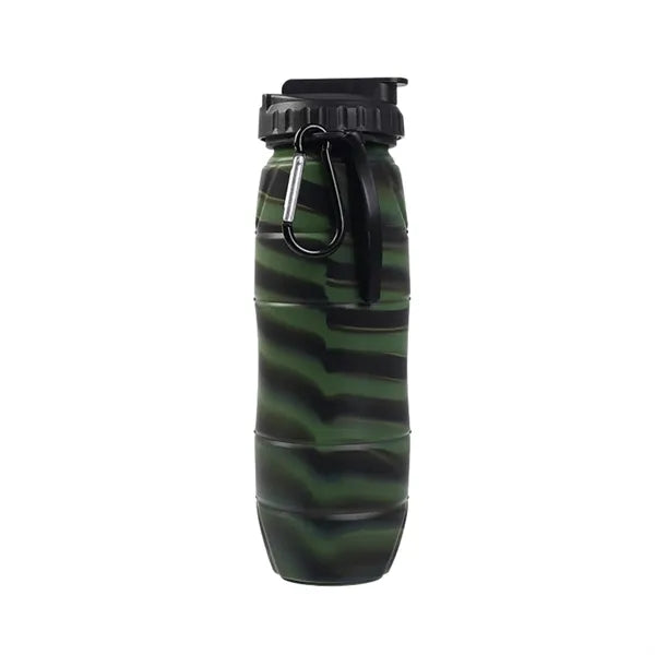 Portable Silicone Foldable Outdoor Travel Water Bottle
