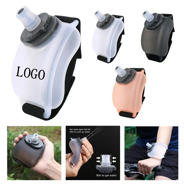 Creative Silicone Wrist Sports Outdoor Water Bottle